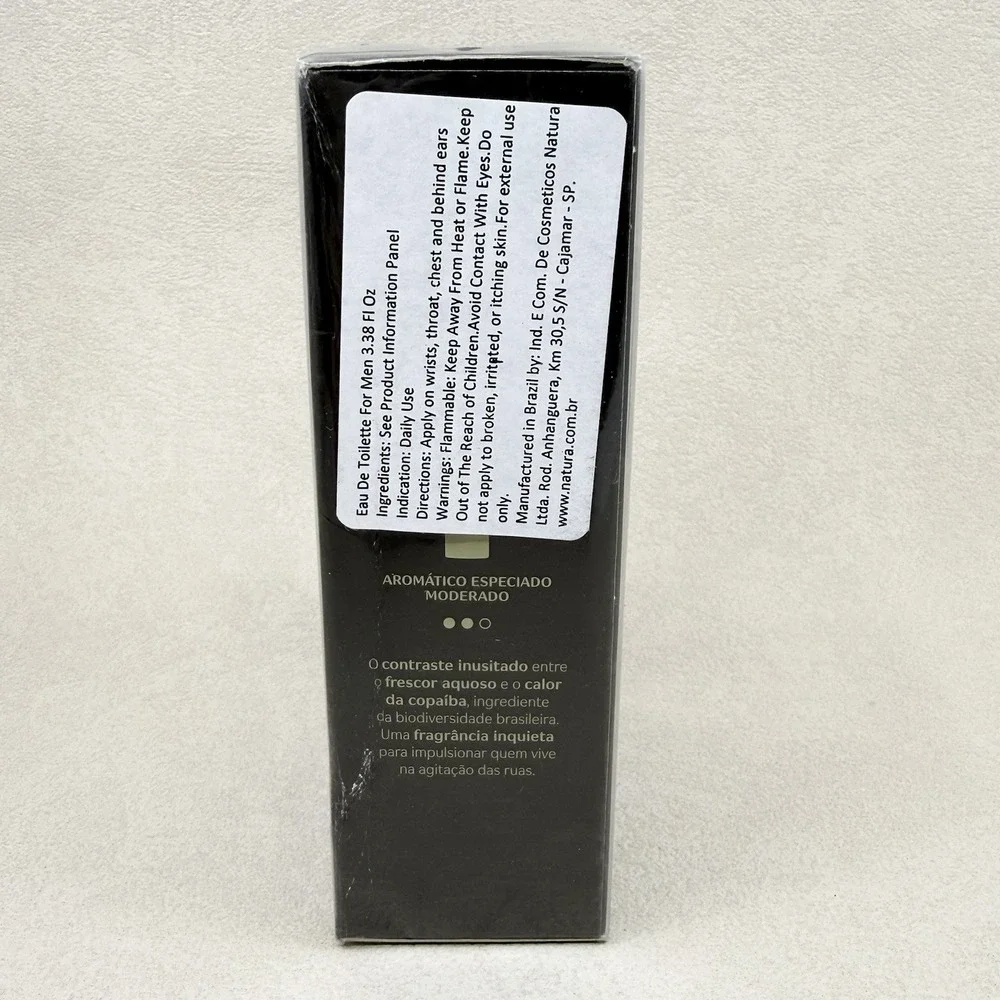 Natura - Kaiak Urbe - Colonia Masculina 100Ml - Eau de Cologne for Men 3.38FlOz